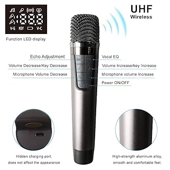 RHM-K666 ポータブル　Bluetooth スピーカー　カラオケ　皇馬 RHM-K666 ポータブル Bluetooth スピーカー カラオケ 皇馬